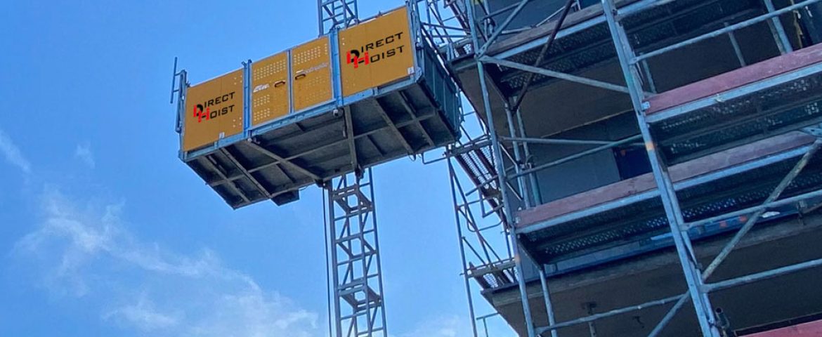 آسانسور چرخ ‌دنده ‌ای (Rack and Pinion Hoists)